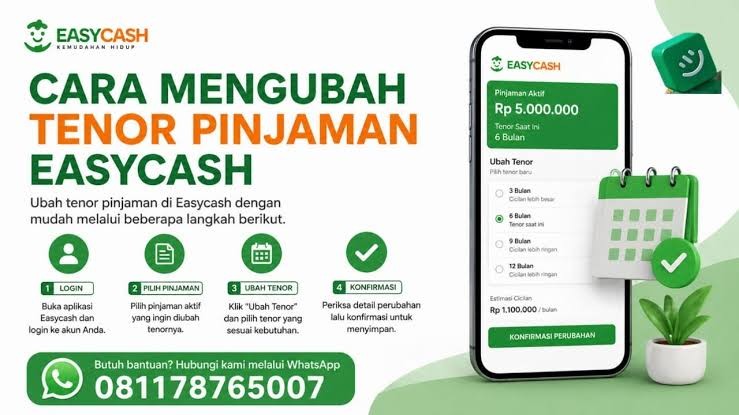 Cara Mudah Membatalkan Pegajuan pinjaman EasyCash yang sudah Cair 