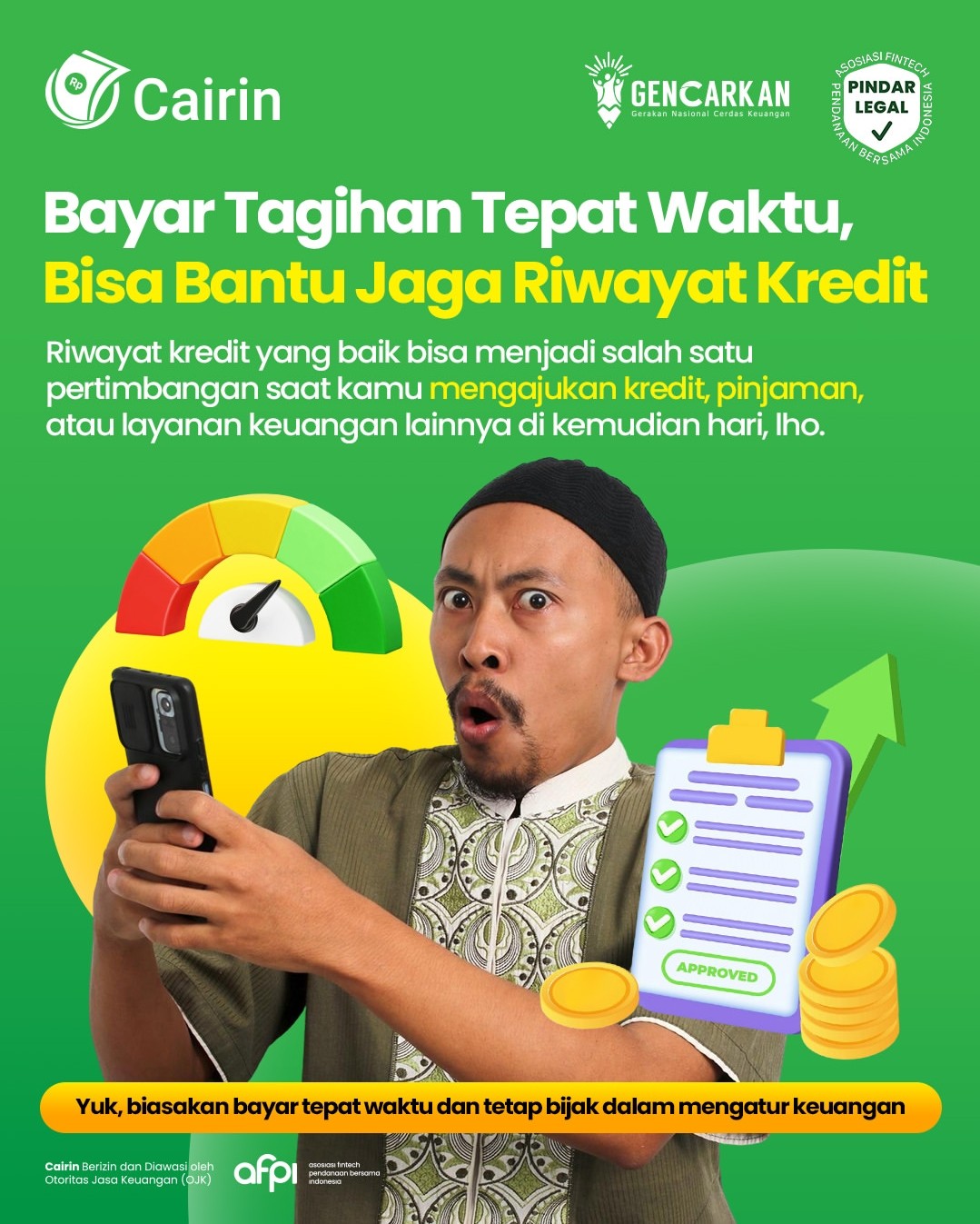 Apakah Cairin punya Nomor WhatsApp Resmi 
