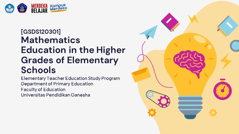 Mathematics Education in the Higher Grades of Elementary School
